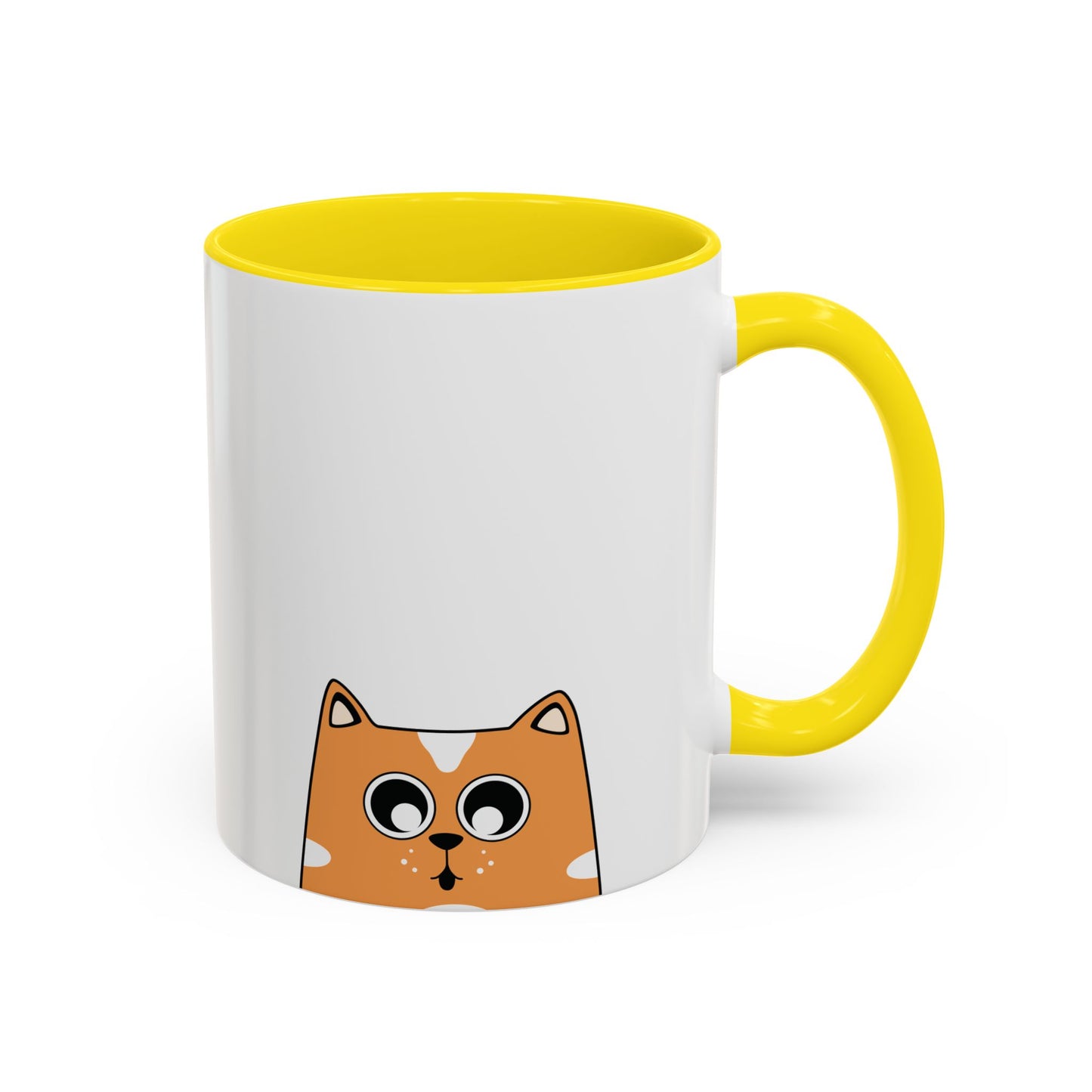 Cat Accent Coffee Mug (11, 15oz)