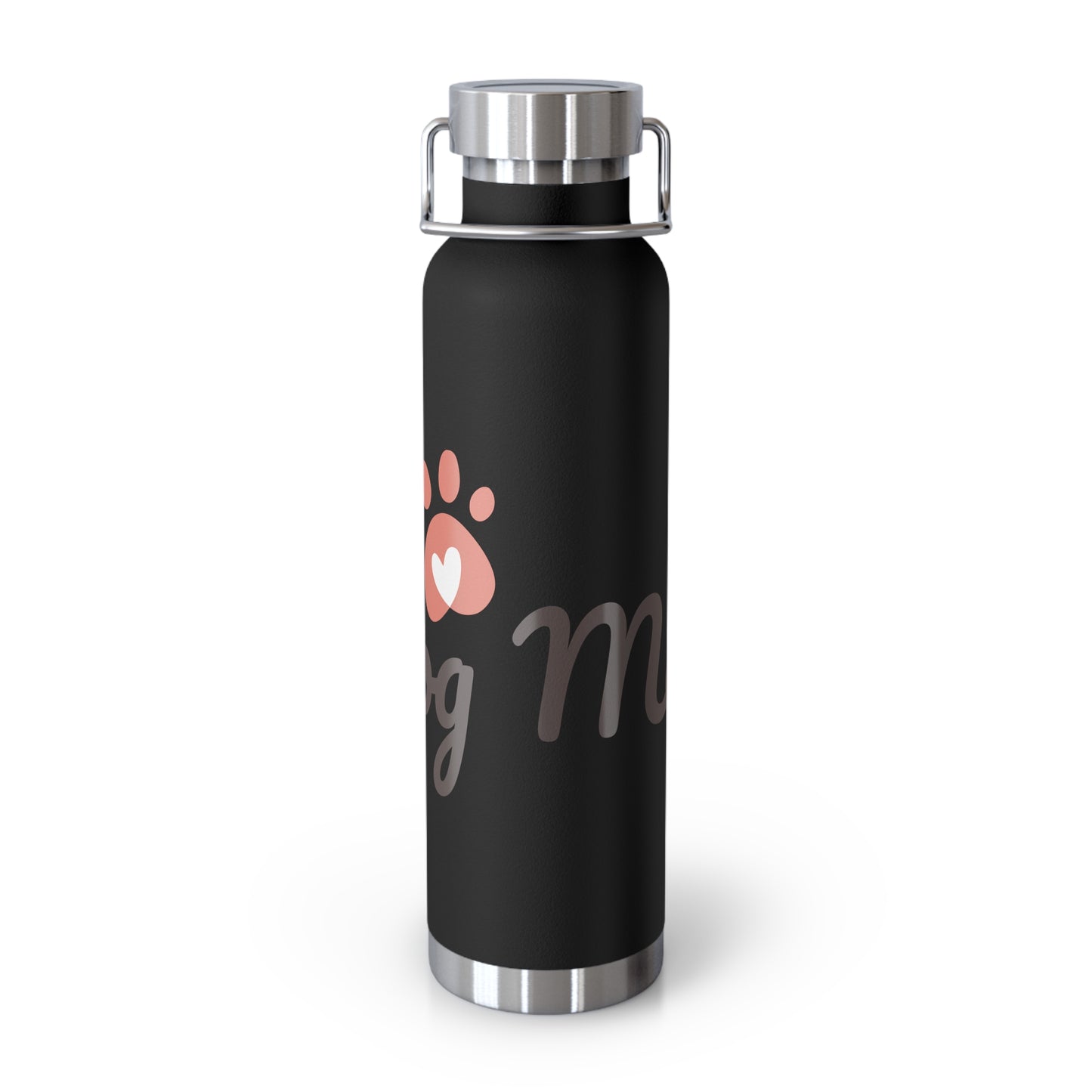 Dog Mom Copper Vacuum Insulated Bottle, 22oz