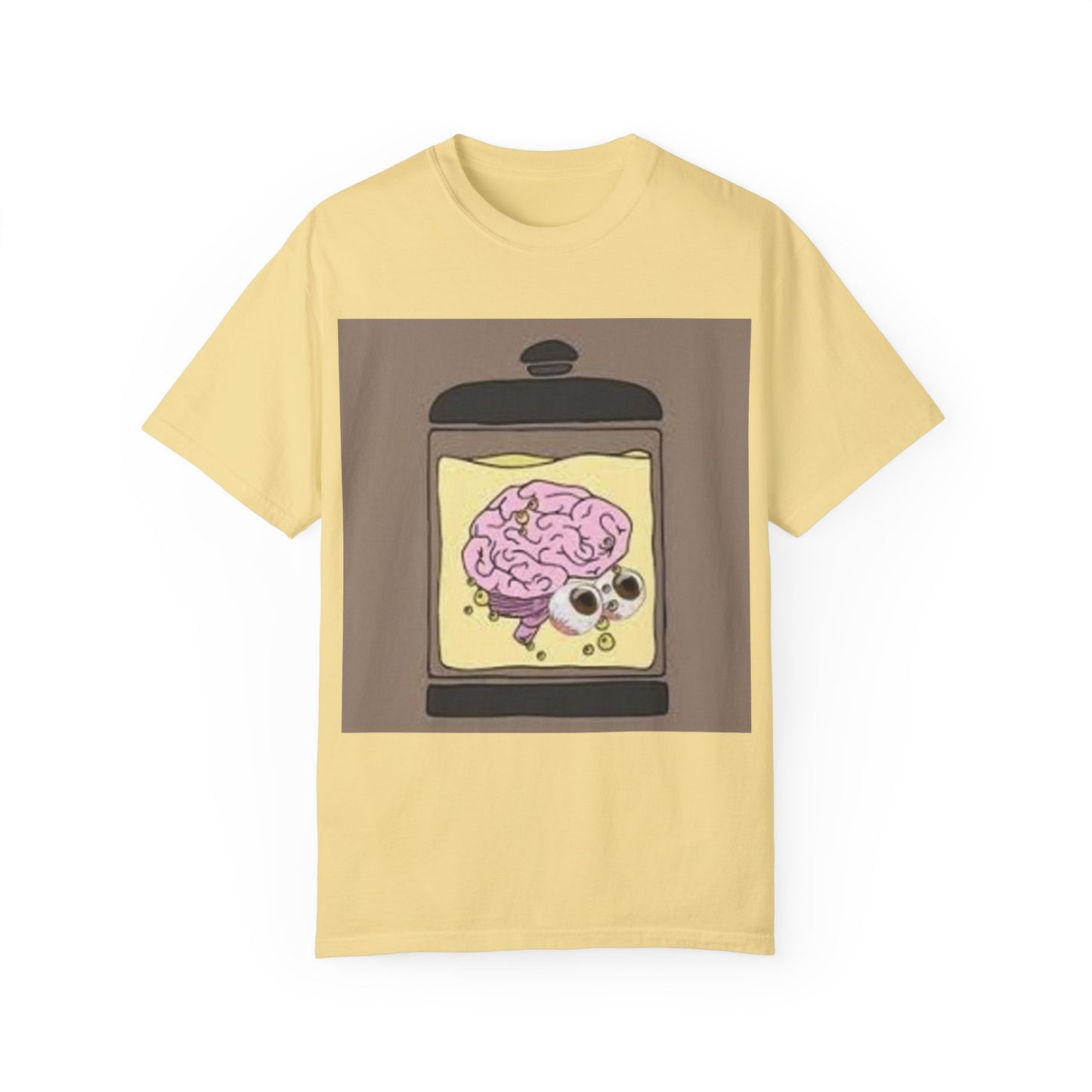 EMB Brain Unisex Garment-Dyed T-shirt