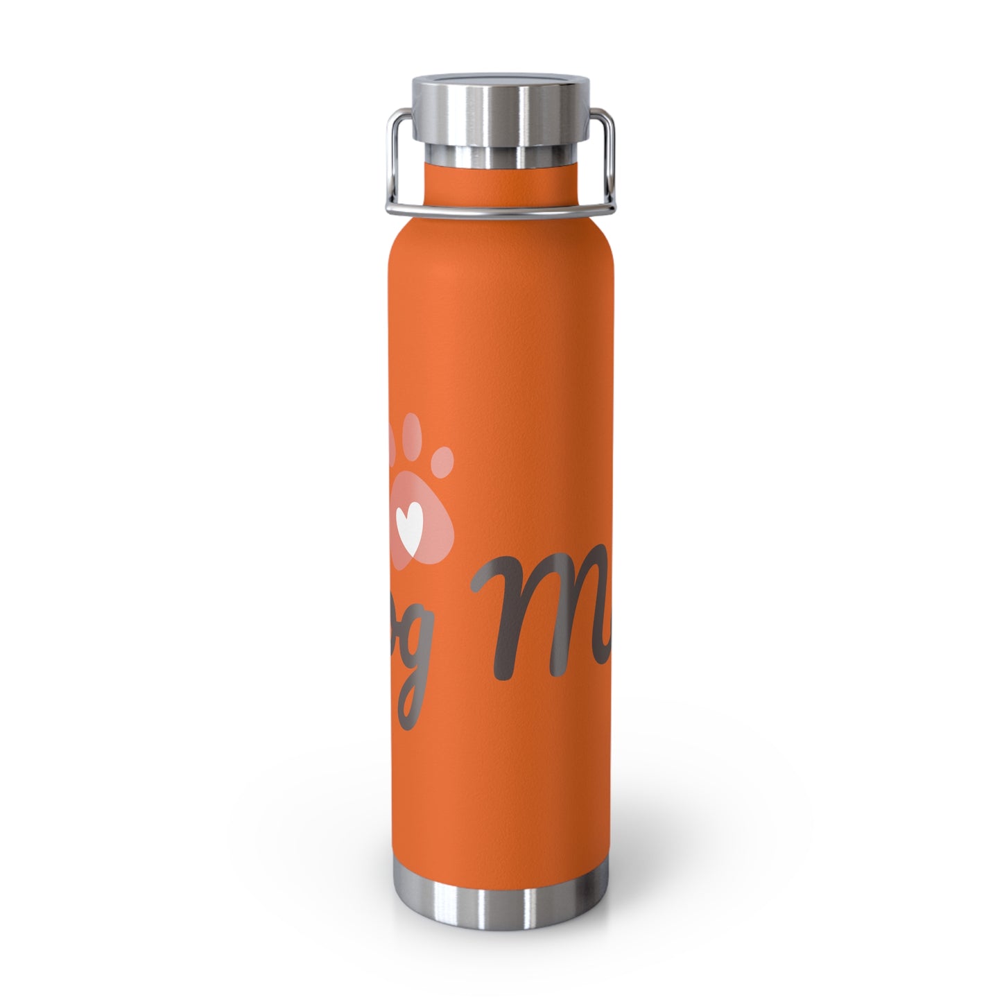 Dog Mom Copper Vacuum Insulated Bottle, 22oz