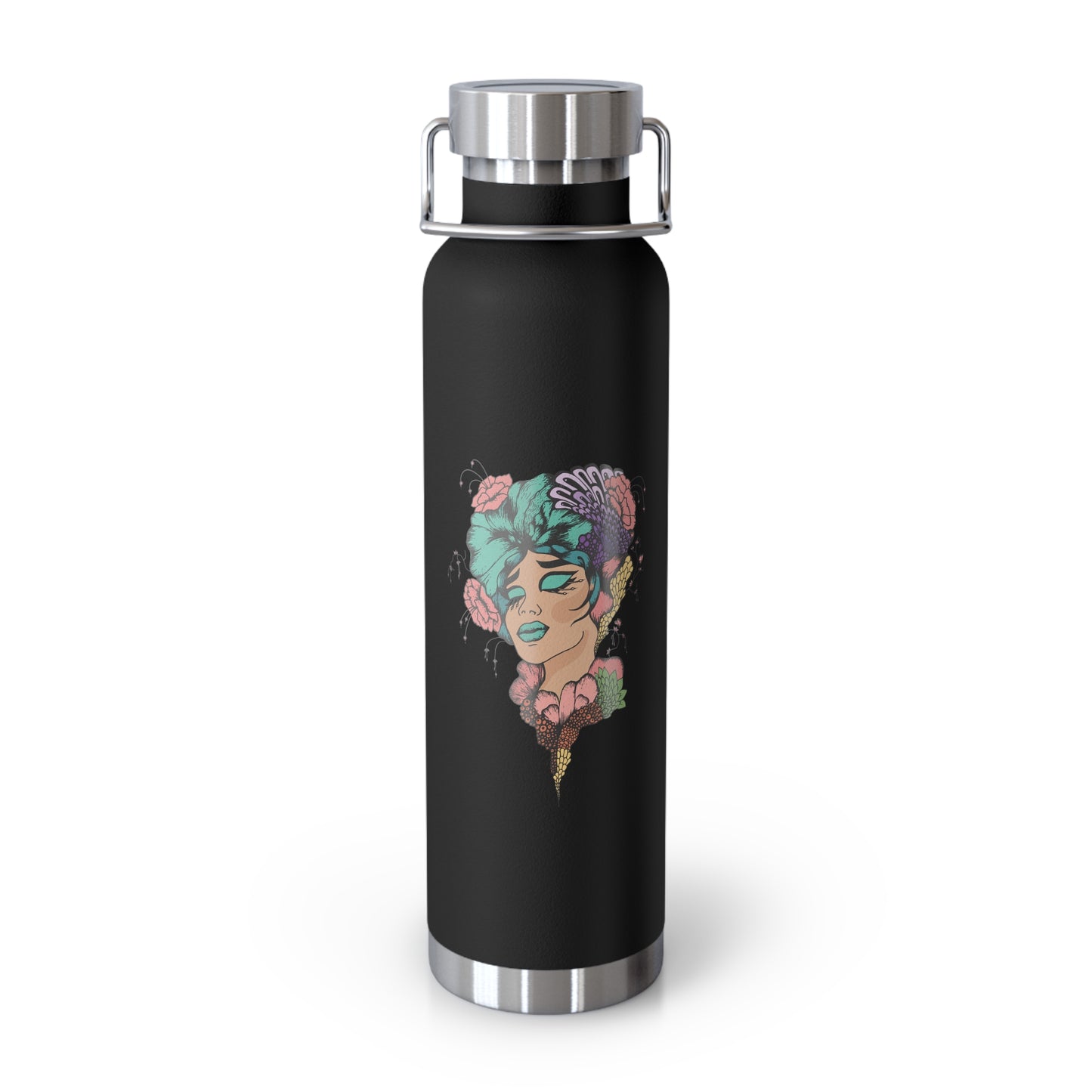 Chill Vibe Copper Vacuum Insulated Bottle, 22oz