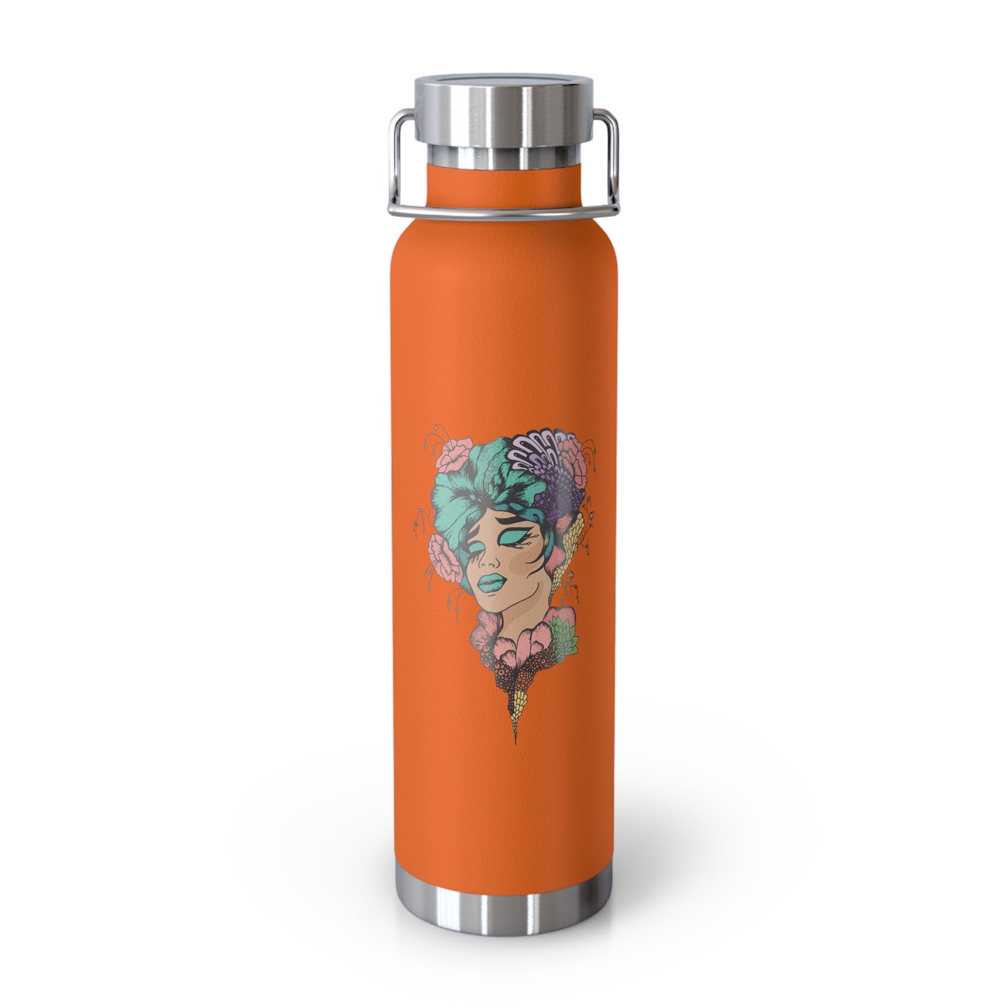 Chill Vibe Copper Vacuum Insulated Bottle, 22oz