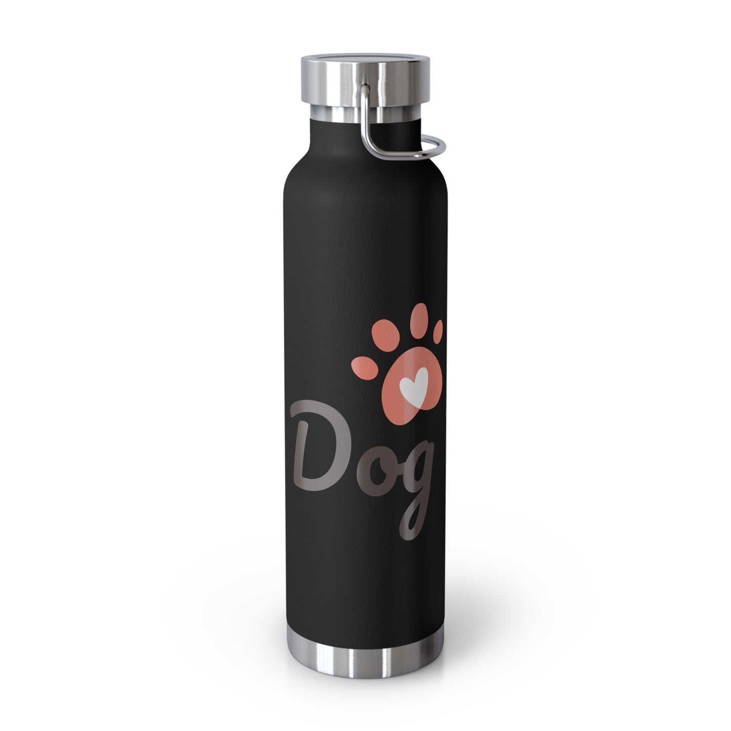 Dog Mom Copper Vacuum Insulated Bottle, 22oz