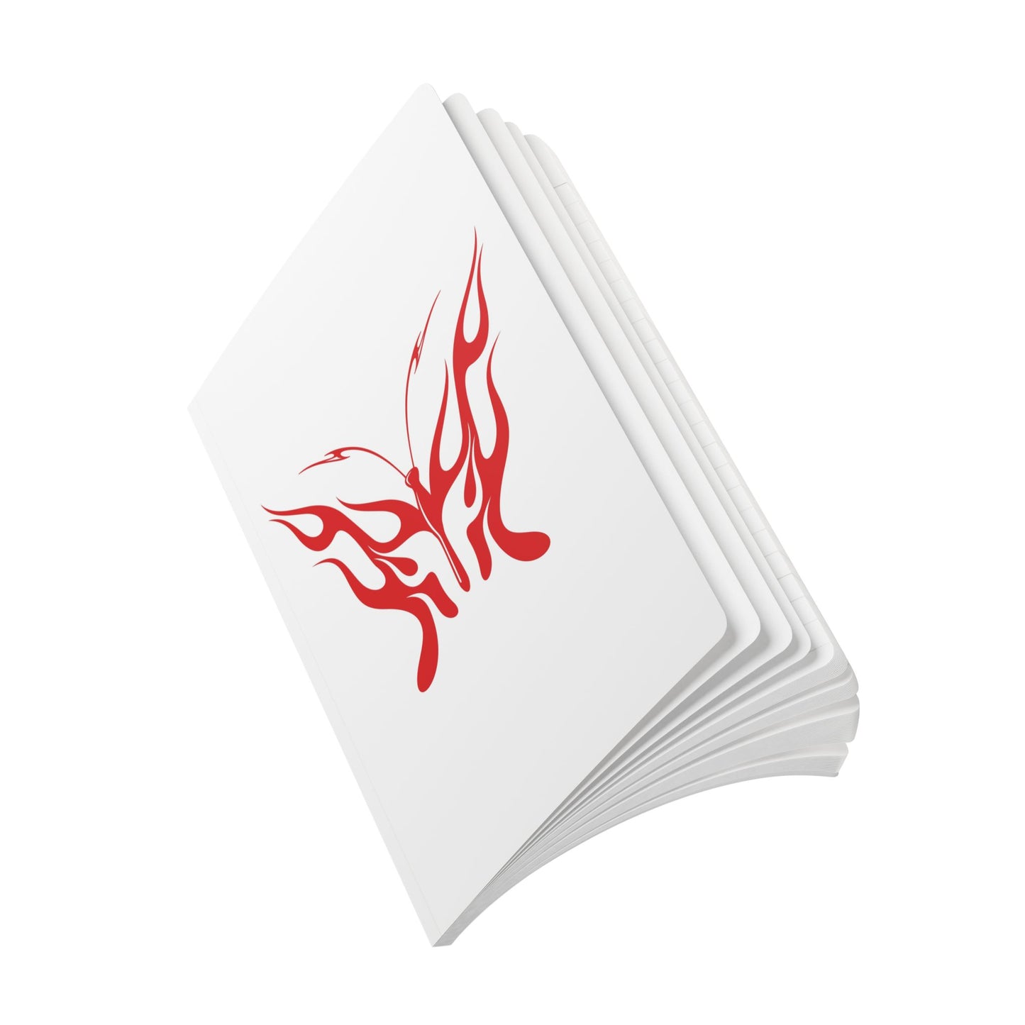 Flame Butterfly Softcover Journal (with Inside Prints)