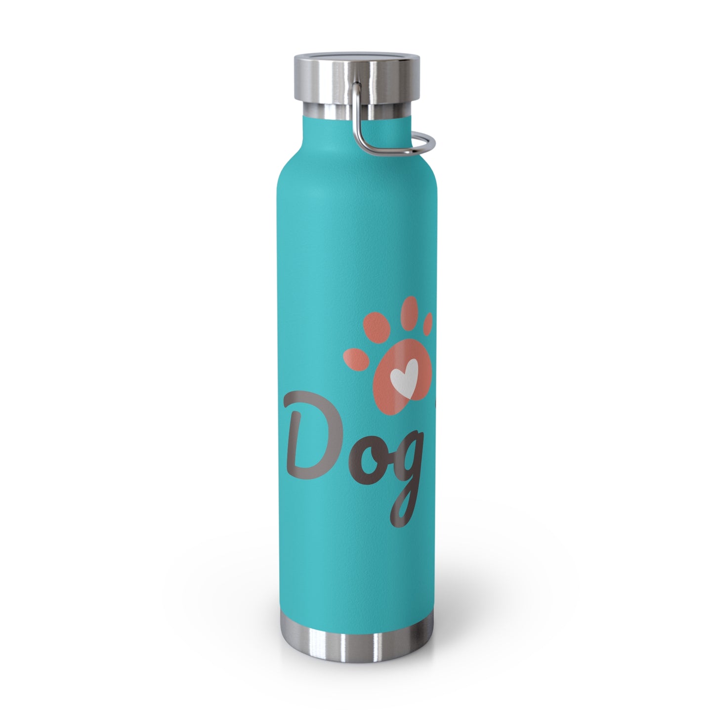 Dog Mom Copper Vacuum Insulated Bottle, 22oz