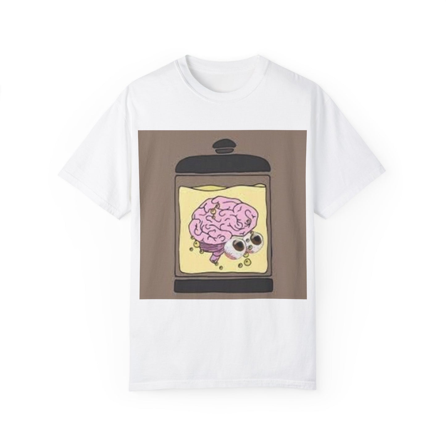 EMB Brain Unisex Garment-Dyed T-shirt