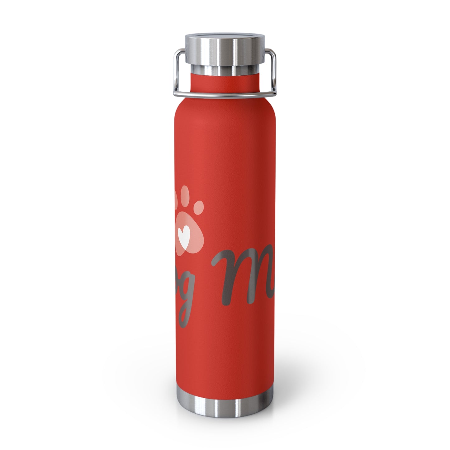 Dog Mom Copper Vacuum Insulated Bottle, 22oz