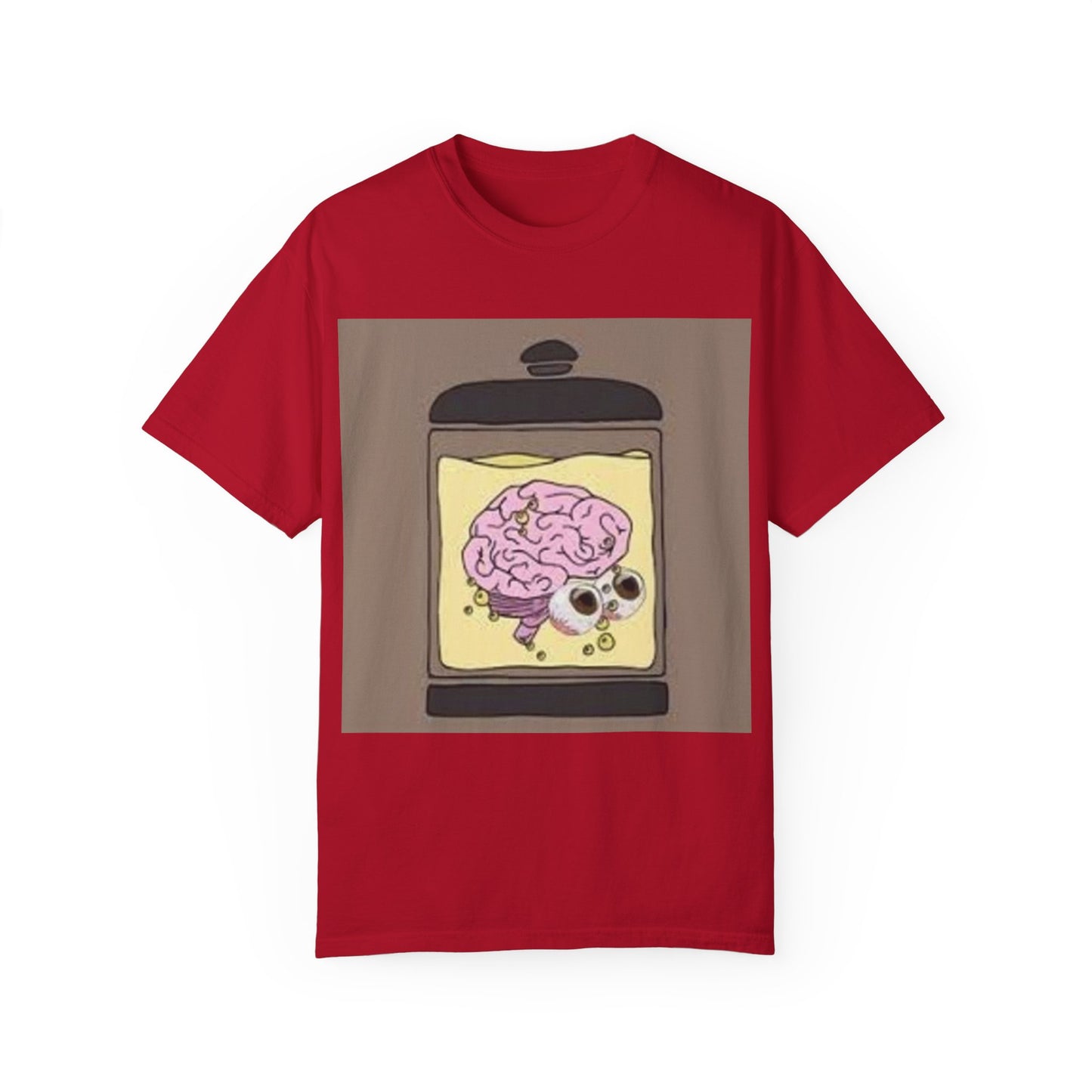 EMB Brain Unisex Garment-Dyed T-shirt