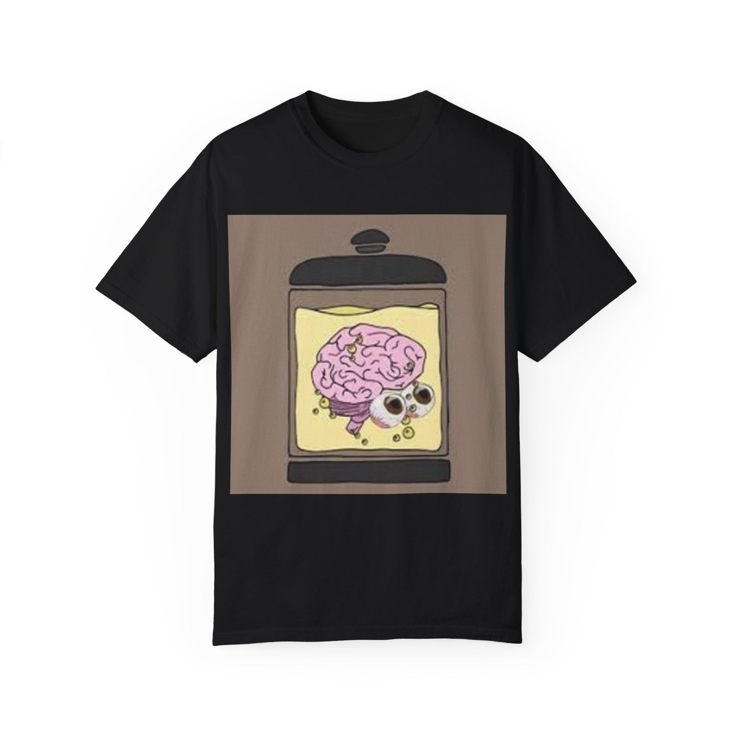 EMB Brain Unisex Garment-Dyed T-shirt