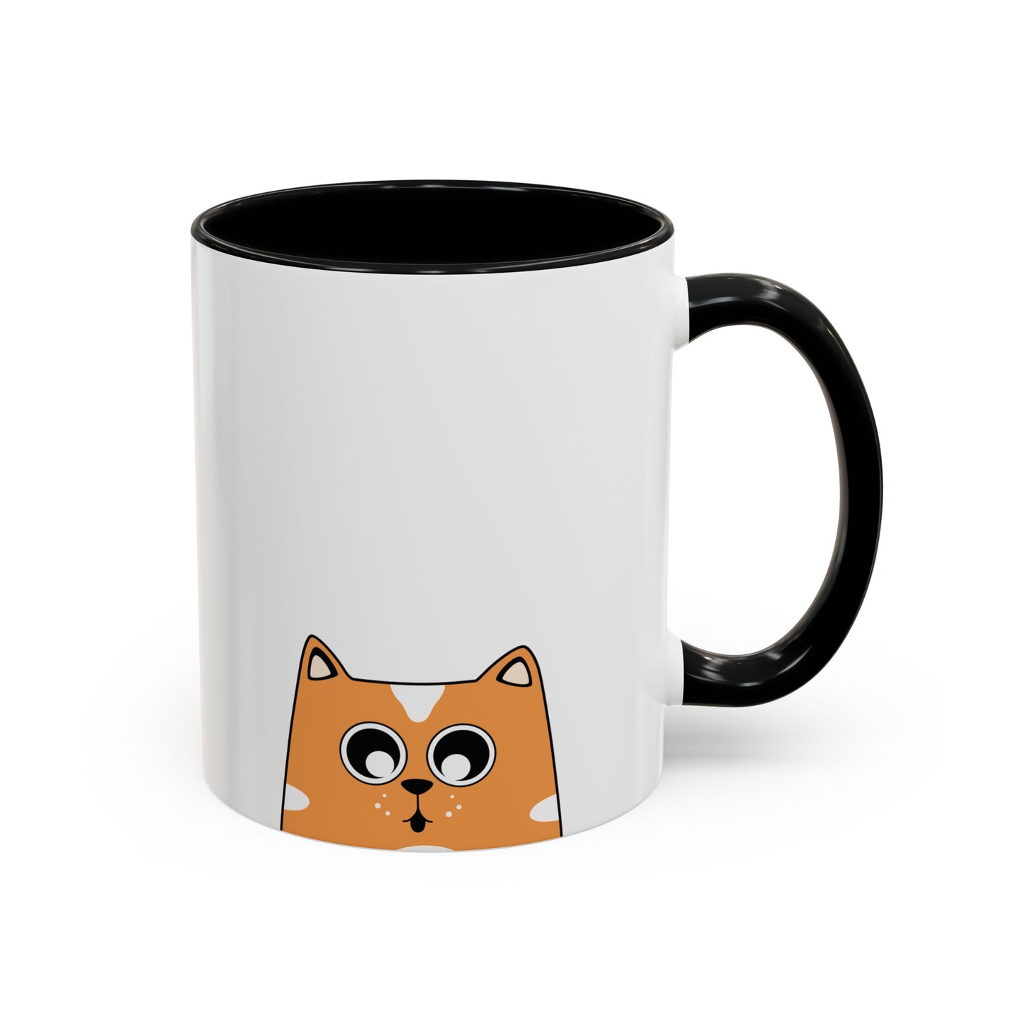 Cat Accent Coffee Mug (11, 15oz)