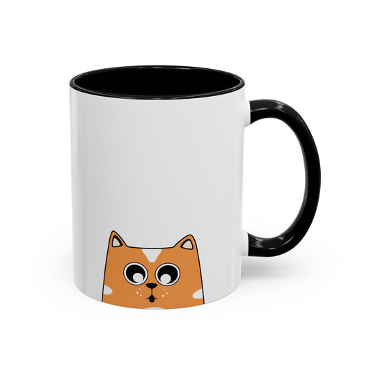 Cat Accent Coffee Mug (11, 15oz)