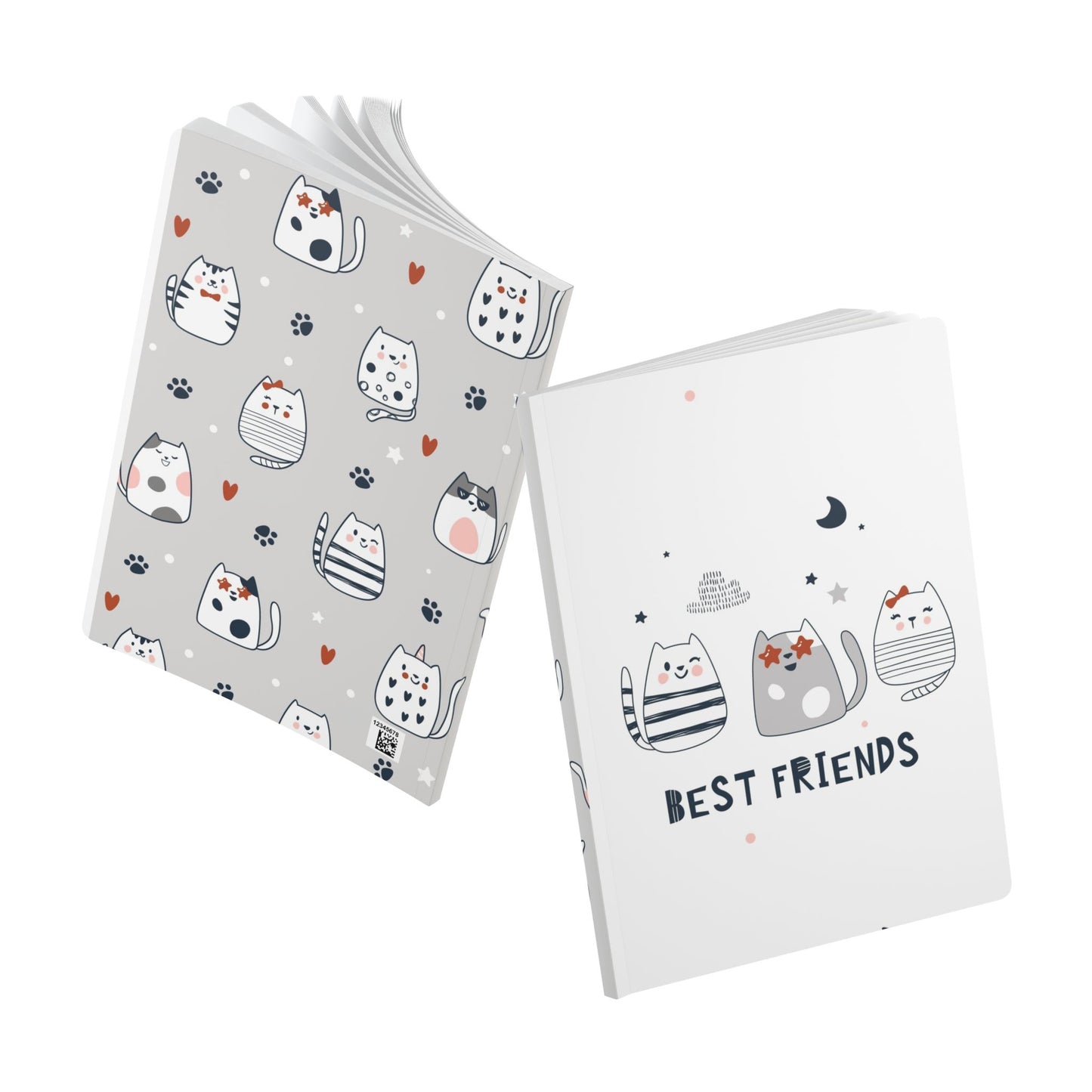 Best Friends Cats Softcover Journal (with Inside Prints)