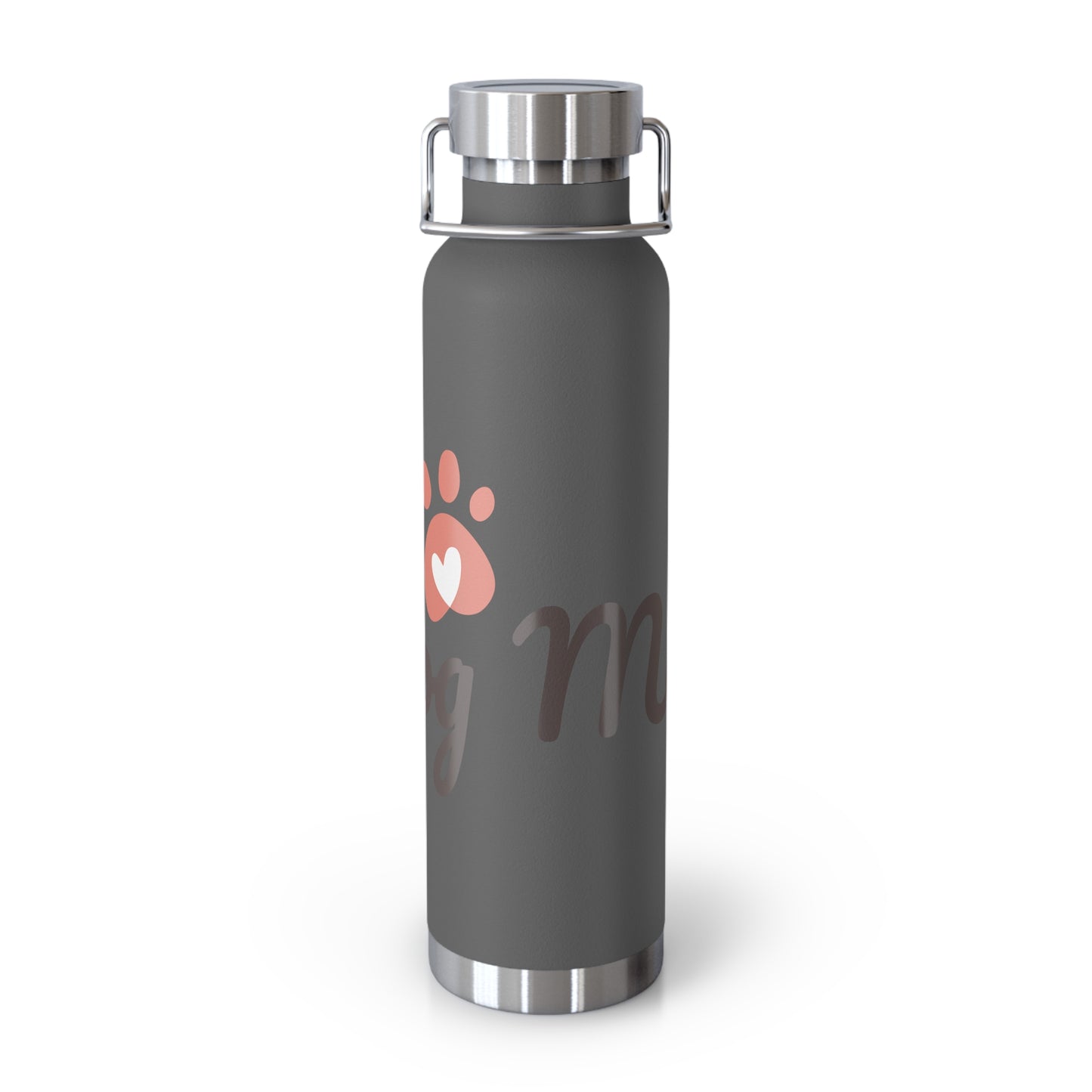 Dog Mom Copper Vacuum Insulated Bottle, 22oz