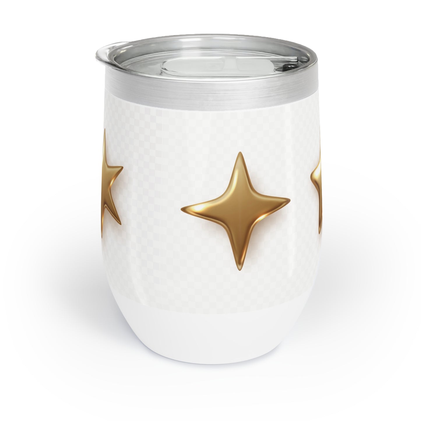 Gold Stars Chill Wine Tumbler