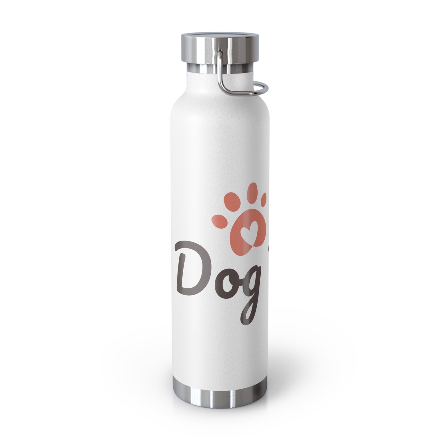 Dog Mom Copper Vacuum Insulated Bottle, 22oz