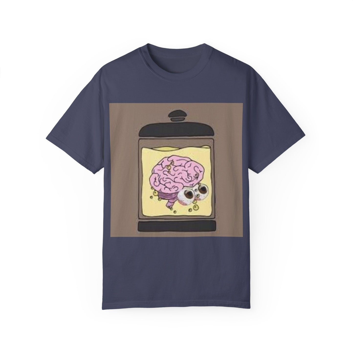 EMB Brain Unisex Garment-Dyed T-shirt