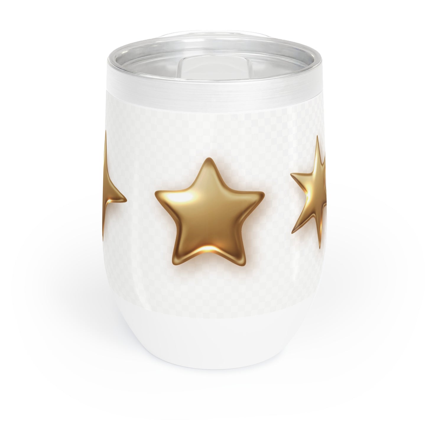 Gold Stars Chill Wine Tumbler