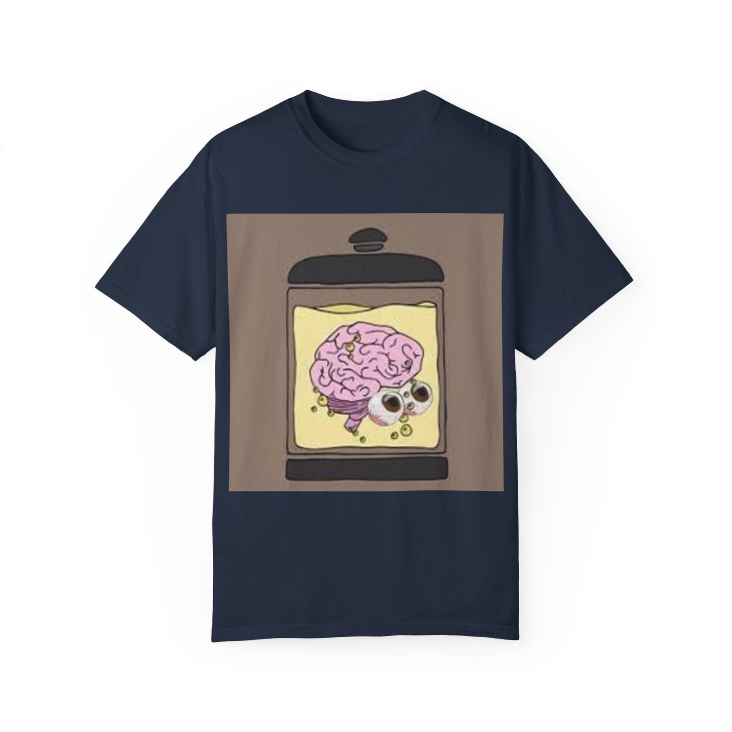 EMB Brain Unisex Garment-Dyed T-shirt