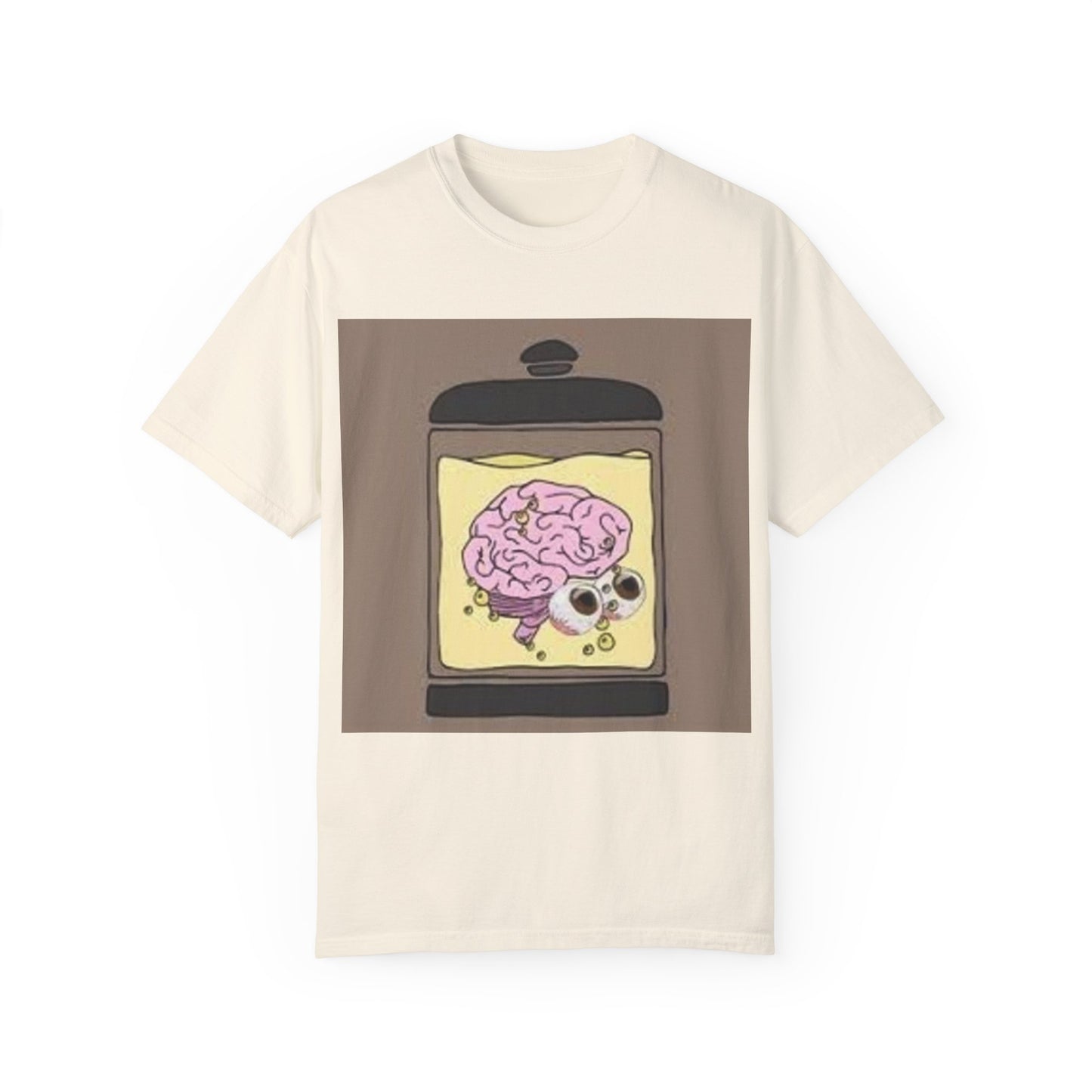 EMB Brain Unisex Garment-Dyed T-shirt