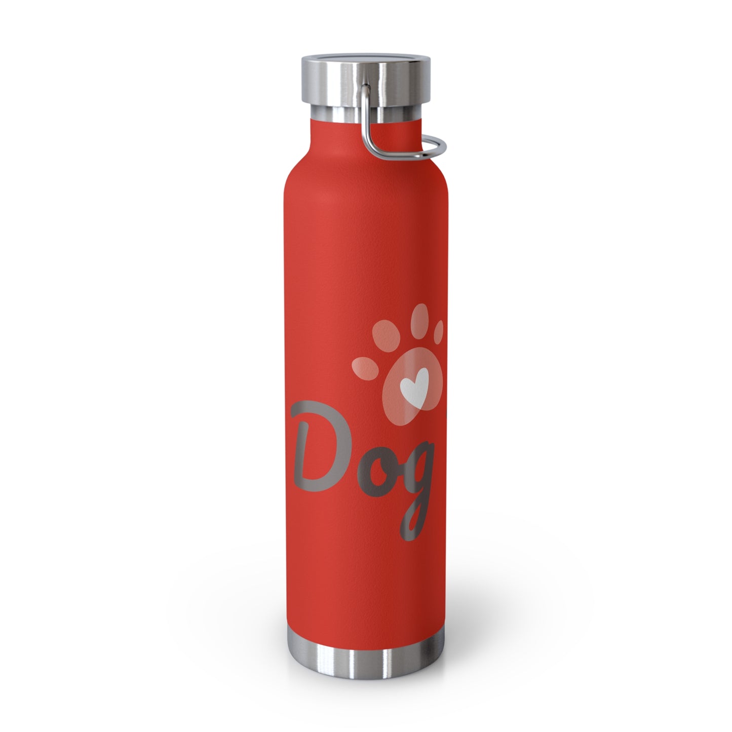 Dog Mom Copper Vacuum Insulated Bottle, 22oz