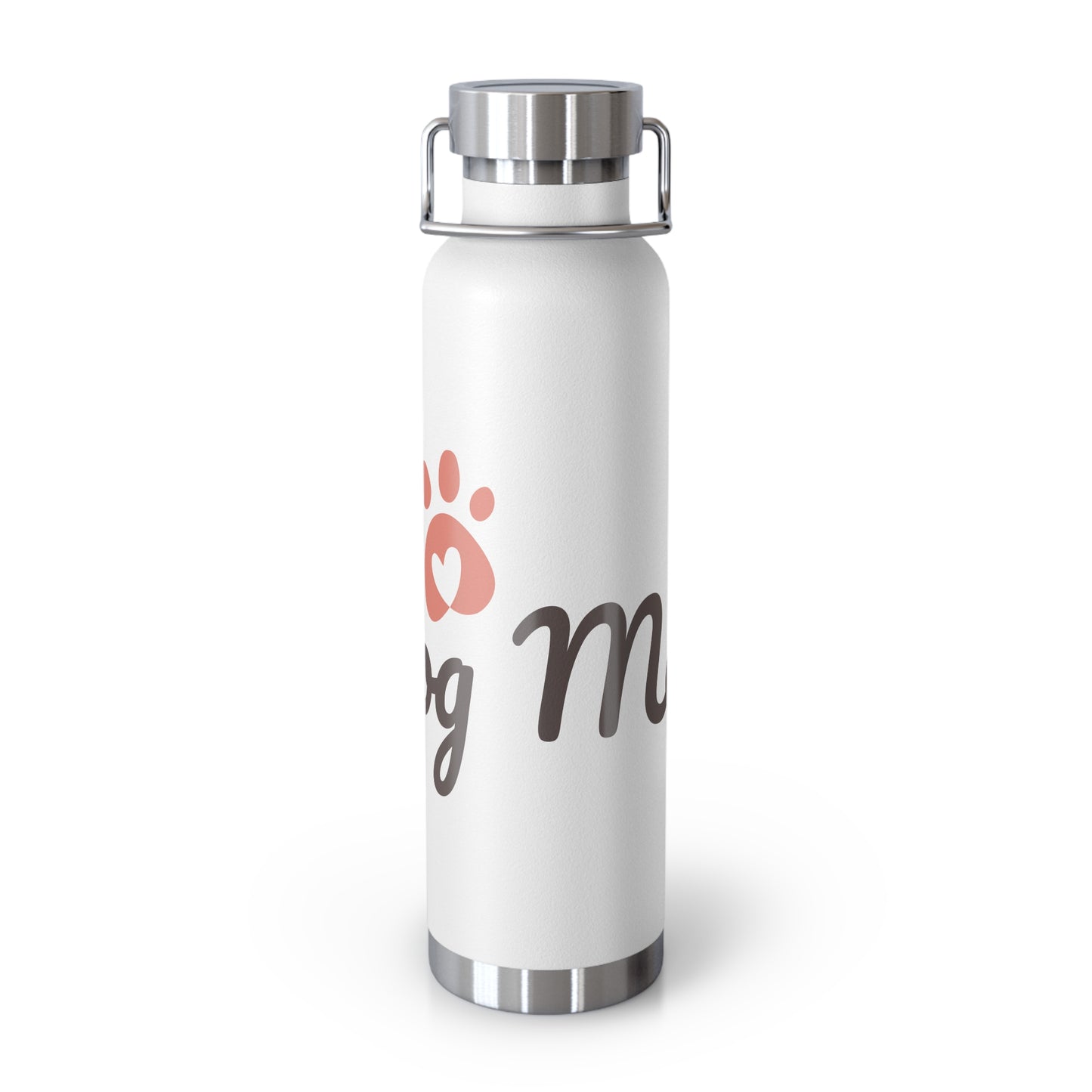 Dog Mom Copper Vacuum Insulated Bottle, 22oz