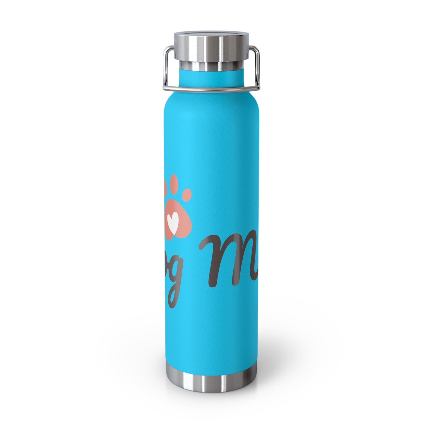 Dog Mom Copper Vacuum Insulated Bottle, 22oz