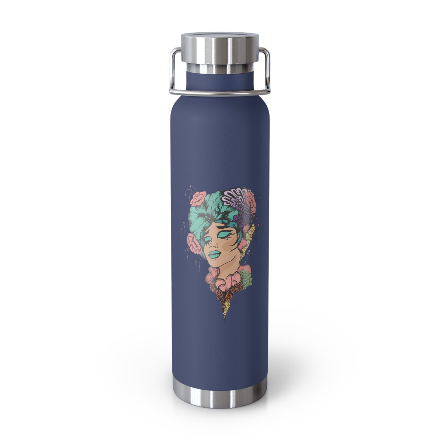 Chill Vibe Copper Vacuum Insulated Bottle, 22oz